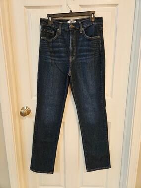 Robert Rodriguez Jeans Womens 10/30 High Rise Slim Straight Dark Wash Stretch